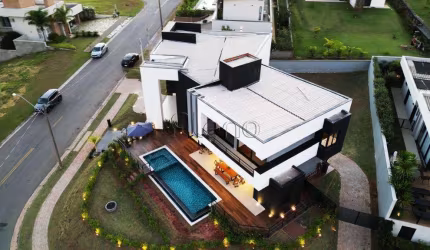Casa à venda com 4 suítes no Residencial Campo de Toscana, Vinhedo.