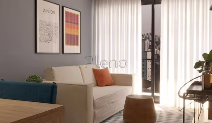 Apartamento à venda em Campinas, Cambuí, com 1 suíte, com 51 m², Condominio Edifício Limoges