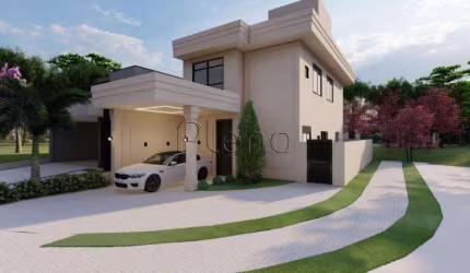 Sobrado à venda em Paulínia, Terra da estância, com 3 suítes, com 164.92 m²