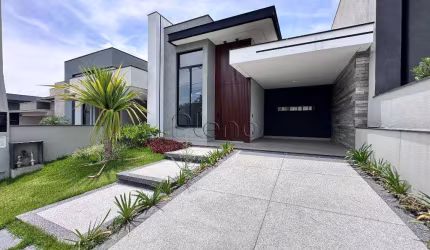 Casa à venda em Indaiatuba, Jardim Olinda, com 3 suítes, com 137 m², Condomínio Park Gran Reserve