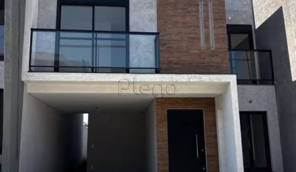 Sobrado à venda em Valinhos, Chácaras Silvania, com 3 suítes, com 144 m², Condomínio Vila Di Mônaco