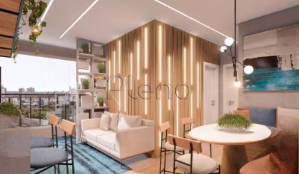 Apartamento à venda em Campinas, Chácara da Barra, com 2 quartos, com 53 m², Mansoes Residencial