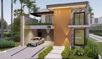 Casa à venda em Indaiatuba, Jardins Di Roma, com 4 suítes, com 256 m²