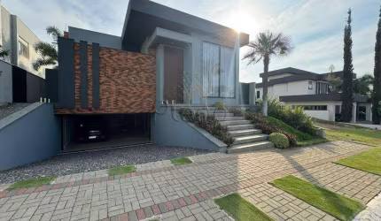 Casa à venda em Indaiatuba, Vila Suíça, com 3 suítes, com 453 m², Maison Du Parc