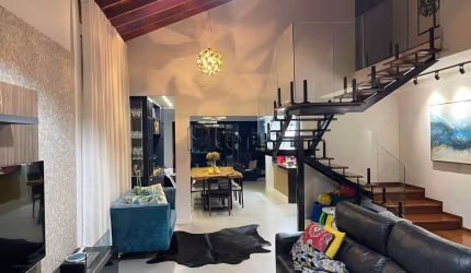 Sobrado à venda em Indaiatuba, Jardim Santa Rita, com 4 suítes, com 290 m², Condomínio Helvétia Park