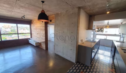 Apartamento para venda e locação com 1 quarto no Cambuí, Campinas