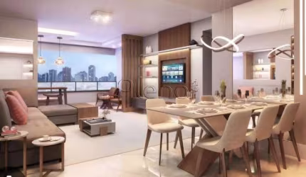 Apartamento à venda em Campinas, Nova Campinas, com 3 suítes, com 105 m², Meraki Patriani