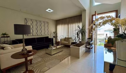 Sobrado à venda em Valinhos, Pinheiro, com 4 suítes, com 319 m², Condomínio Portal do Jequitibá