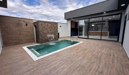 Casa à venda em Indaiatuba, Residencial Monte Verde, com 3 suítes, com 197 m²
