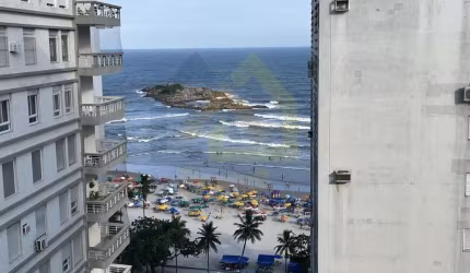 Apartamento para Locação em Guarujá, Pitangueiras, 3 dormitórios, 2 banheiros, 1 vaga