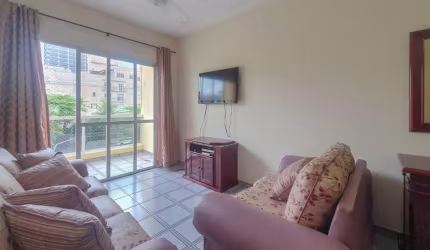 Apartamento 3 Quartos para Locação em Guarujá, Enseada, 3 dormitórios, 2 banheiros, 1 vaga