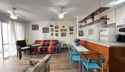 Apartamento 2 dormitórios para Locação em Guarujá, Asturias, 2 dormitórios, 1 suíte, 2 banheiros, 2 vagas