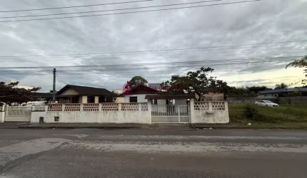 Terreno com casa com 2 dormitórios no Gravatá em Navegantes - Patricia Cousseau