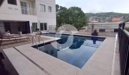 Centro de Niterói! Apartamento de 2 quartos com garagem, NOVO no Centro!
