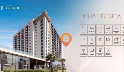 Apartamento à venda, 38 m² por R$ 515.882,75 - Estoril - Belo Horizonte/MG