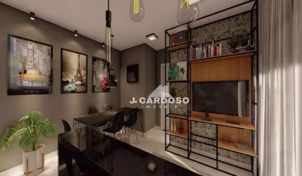Apartamento com 2 dormitórios à venda, 55 m² por R$ 451.000,00 - Vila Leão - Sorocaba/SP