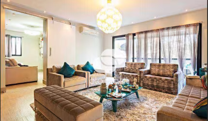 Apartamento com 4 dormitórios para alugar, 245 m² por R$ 22.693,06/mês - Moema - São Paulo/SP