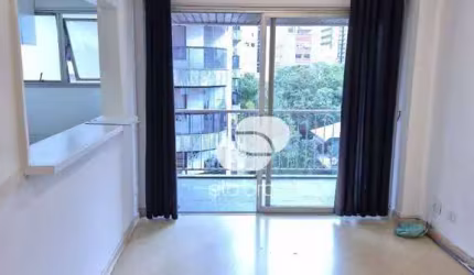 Apartamento com 1 dormitório para alugar, 50 m² por R$ 4.413,00/mês - Moema Índios - São Paulo/SP