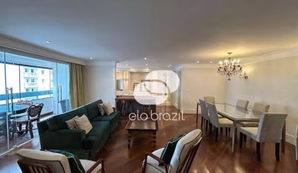 Apartamento com 3 dormitórios para alugar, 147 m² por R$ 17.640,00/mês - Moema - São Paulo/SP