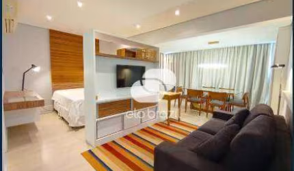 Apartamento com 1 dormitório para alugar, 54 m² por R$ 8.480,00/mês - Itaim Bibi - São Paulo/SP