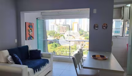 Apartamento com 1 dormitório, 34 m² - venda por R$ 600.000,00 ou aluguel por R$ 3.770,00/mês - Cidade Monções - São Paulo/SP