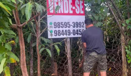Terreno à venda no Jardim Ipiranga em Aparecida de Goiânia-GO com 375,00 m² de área