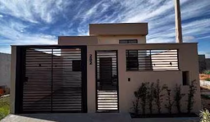 Casa com 3 dormitórios sendo 1 suíte à venda, 110 m² por R$ 629.000.000 - Parque Barnabé - Indaiatuba/SP