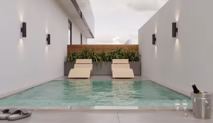 Garden com Piscina em Caiobá