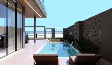 Exclusividade à beira mar