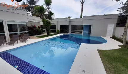 Casa Térrea para Venda em Guarujá, Jardim Acapulco, 5 dormitórios, 5 suítes, 8 banheiros