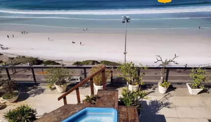 Cobertura  à venda com vista total da Praia do Forte, Cabo Frio/RJ