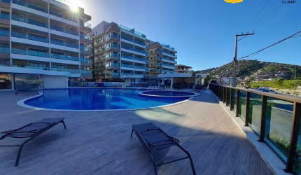 Apartamento de frente para a Praia dos Anjos: lazer e conforto à beira-mar