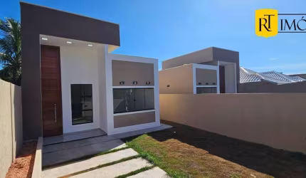 Casa nova com 2 quartos a venda no Coqueiral - Araruama/RJ