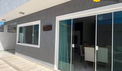 Casa linear com 4 quartos à venda no condomínio dos Pássaros, Cabo Frio/RJ