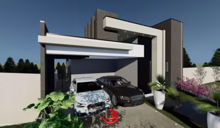 Casa para Venda, Cézar de Souza, 3 dormitórios, 3 suítes, 4 banheiros, 4 vagas