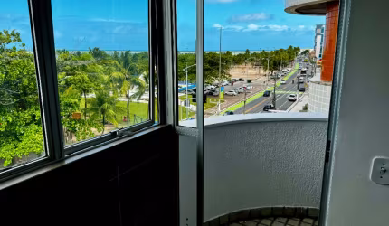 ALUGUEL ANUAL, QUARTO E SALA COM VISTA MAR DA PAJUÇARA