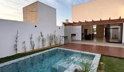 Casa em Condomínio para Venda em Araxá, Loteamento Residencial Condomínio Villágio II, 3 dormitórios, 3 suítes, 5 banheiros, 4 vagas
