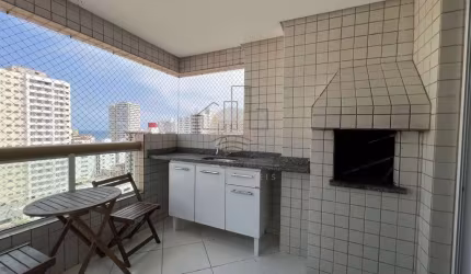 Apartamento 1 dormitório para Venda em Praia Grande, Aviação, 1 dormitório, 1 suíte, 2 banheiros, 1 vaga