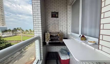 Apartamento 1 dormitório para Venda em Praia Grande, Caicara, 1 dormitório, 1 banheiro, 1 vaga