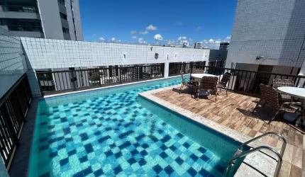 Apartamento de 1 quarto para locação no bairro de Boa Viagem