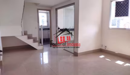 Cobertura com dois quartos e 3 vagas de garagem