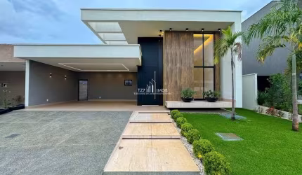 Casa térrea com 3 suítes plenas no Condomínio Portal do Sol Green, Goiânia-Go.