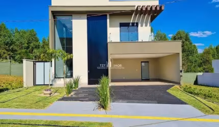 Lindo sobrado com 3 suítes plenas, localizado no  Terras Alpha 2
