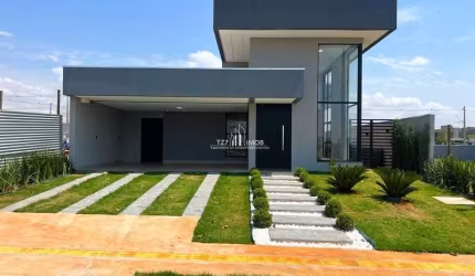Linda casa térrea de 3 suítes no terras alpha I