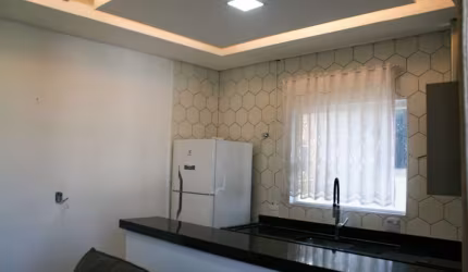 Casa em Condomínio para Locação em Praia Grande, Balneário Pires, 2 dormitórios, 1 vaga