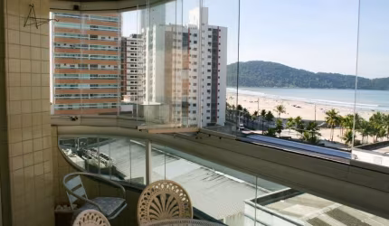 Apartamento para Locação em Praia Grande, Guilhermina, 2 dormitórios, 1 suíte, 2 banheiros, 2 vagas