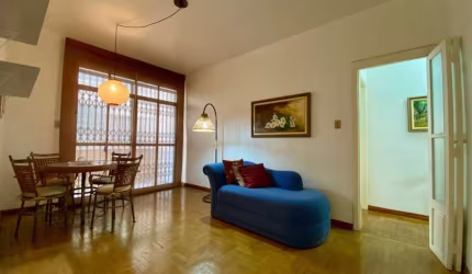 Apartamento 2 D Central Mobiliado Garagem