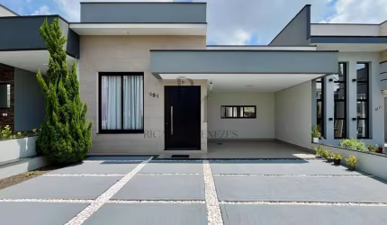 Casa 3 Suítes Amplas Indaiatuba | Porteira Fechada no Jardim Mantova