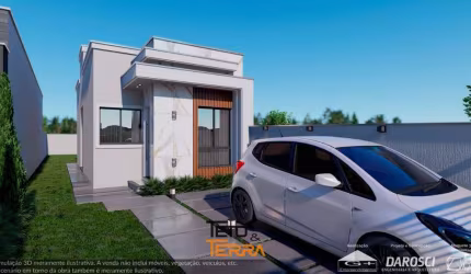 Casa á venda em Canelinha com 80m², com 2 dormitórios e um amplo terreno