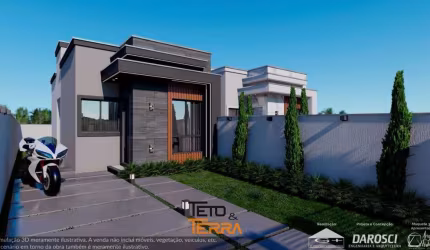 Casa á venda no bairro Areião em Canelinha  com 60m² possuindo 2 dormitórios